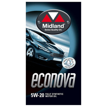 Econova 5W-20 Vollsynthetisches Motorenöl 1 Liter