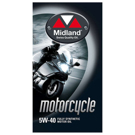 Motorcycle 5W-40 Vollsynthetisches 4-Takt Motorenöl 1 Liter