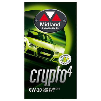 Crypto-4 0W-20 Vollsynthetisches Motorenöl 1 Liter