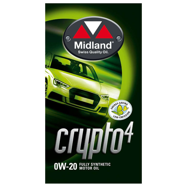 Crypto-4 0W-20 Vollsynthetisches Motorenöl 1 Liter