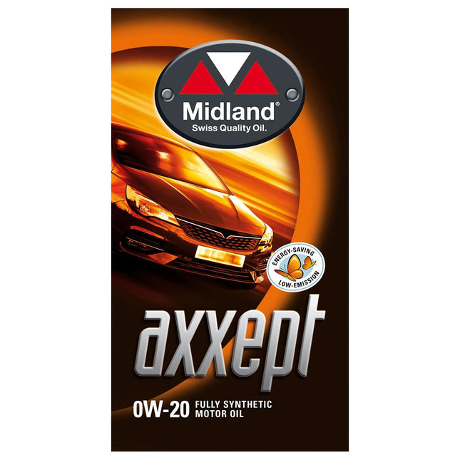 Axxept 0W-20 Vollsynthetisches Motorenöl 1 Liter