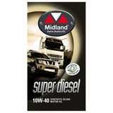 Super Diesel 10W-40 Synthetisches Motorenöl 1 Liter