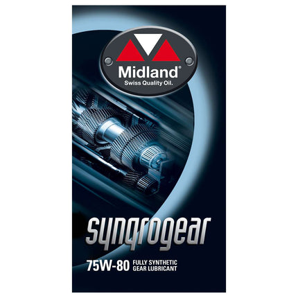 Synqrogear 75W-80 Vollsynthetisches Getriebeöl 1 Liter -
