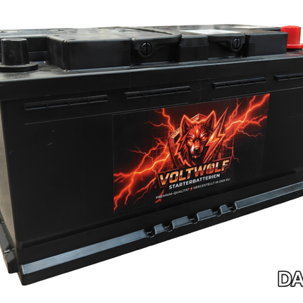 Starterbatterie Voltwolf DA 100 (100Ah) SLI