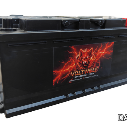 Starterbatterie Voltwolf DA 110 (110Ah) SLI