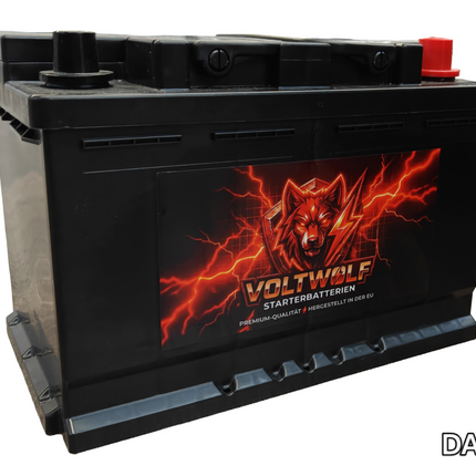 Starterbatterie Voltwolf DA 74 (74Ah) SLI