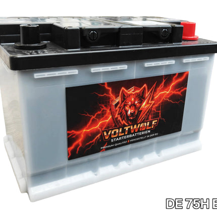 Starterbatterie Voltwolf DE 75H EFB (75Ah) Voltwolf