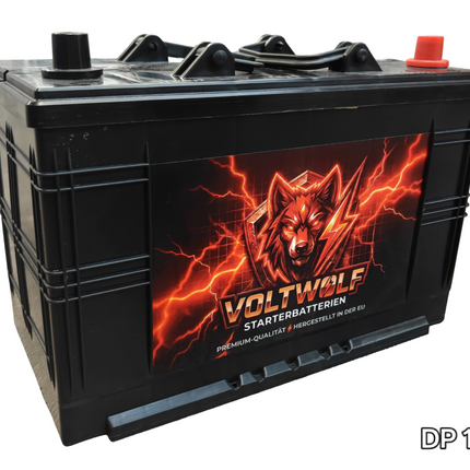 Starterbatterie Voltwolf DP 110 (110Ah) SLI