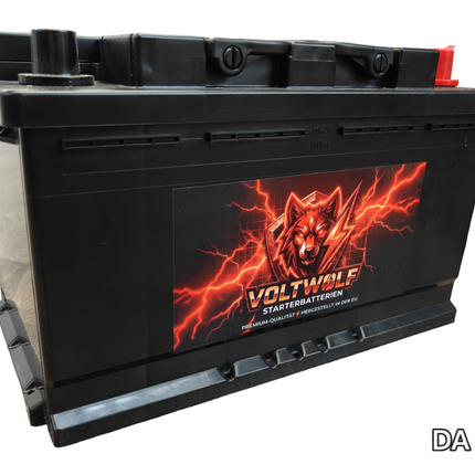 Starterbatterie Voltwolf DS 88 (88Ah) SLI