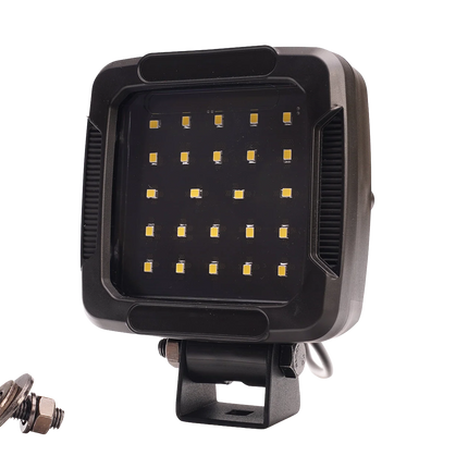 WAS - 4 Stk. LED-Arbeitsscheinwerfer 12/24 V - W302/2581/Set - 1 - Satz WAS