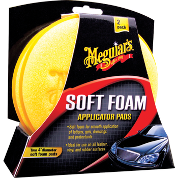 Meguiar's Soft Foam Applicator Pads, 2 Stück - Hischier Auto AG