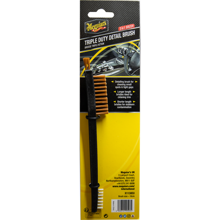 Meguiar's Triple Duty Detail Brush - Hischier Auto AG