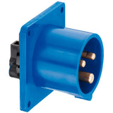 CEE Einbau-Gerätestecker 16/3 230 VAC A03124