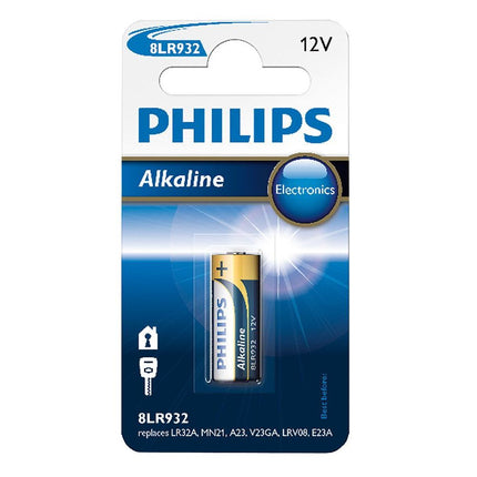 Philips Batterie 8LR932, Blister mit 1 Stk. A23 - Hischier Auto AG