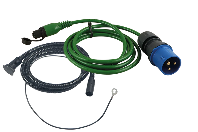 DEFA - 230 VAC Anschluss-Set 5.0 m mit CEE-Stecker - 1 - Stück DEFA