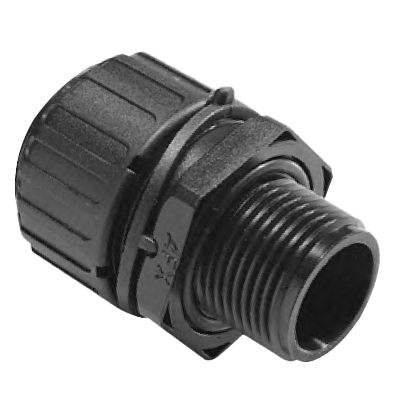 Harnessflex IP 68 Wellrohranschluss M20 NC16/NW13 schwarz