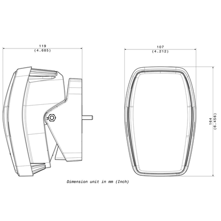 ABL - CL2 Kombischeinwerfer LED schwarz ABLCL2 - Hischier Auto AG