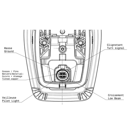ABL - CL2 Kombischeinwerfer LED schwarz ABLCL2 - Hischier Auto AG