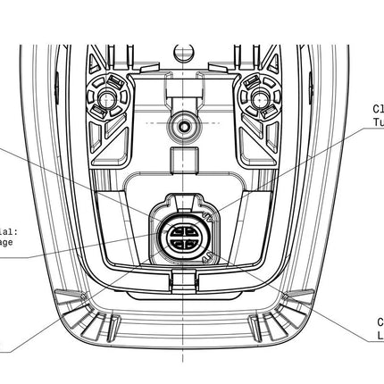 ABL - CL2 Kombischeinwerfer LED schwarz - 1 - Stück