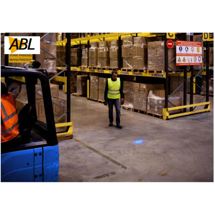 ABL - LED-Warnscheinwerfer BLAU 12 - 100 V - 1 - Stück ABL