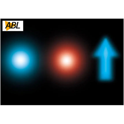 ABL - LED-Warnscheinwerfer BLAU 12 - 100 V - 1 - Stück ABL