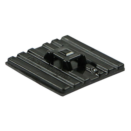 Klebesockel flexibel für Kabelbinder schwarz