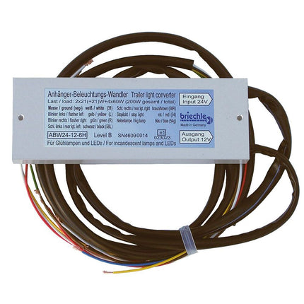 Anhänger-Spannungswandler 24->12V ABW24/12/6 - Hischier Auto AG