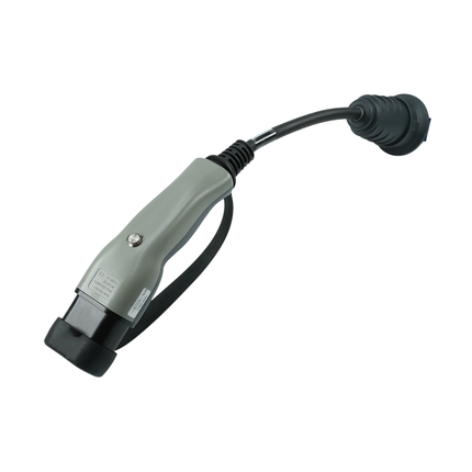 Typ 2 auf T23 Adapter mit Entriegelung