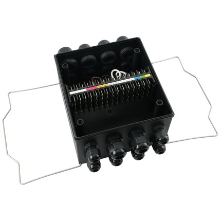 AK Verteilerdose 19-pol., 16 Ein-Ausgänge