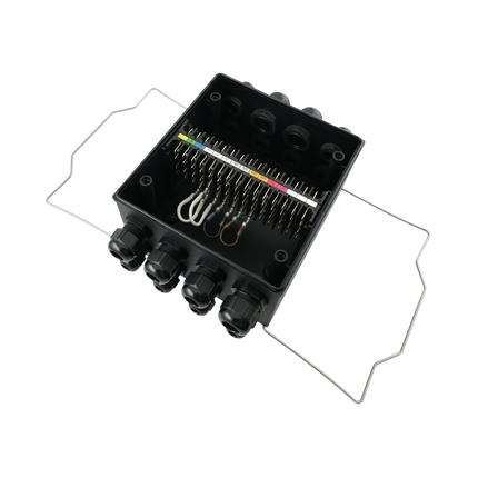 AK Verteilerdose 19-pol., 16 Ein-Ausgänge