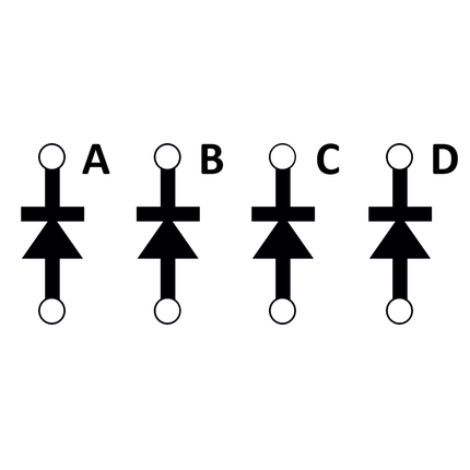 Dioden Box 4 x 3 A, 4-Loch-Befestigung