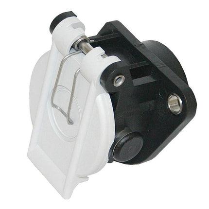 Parksteckdose zu Lade-Stecker 7-pol. weiss