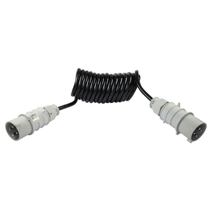 Ladestrom-Spiralkabel mit Cekon-Stecker 4-pol. AK647004 - Hischier Auto AG