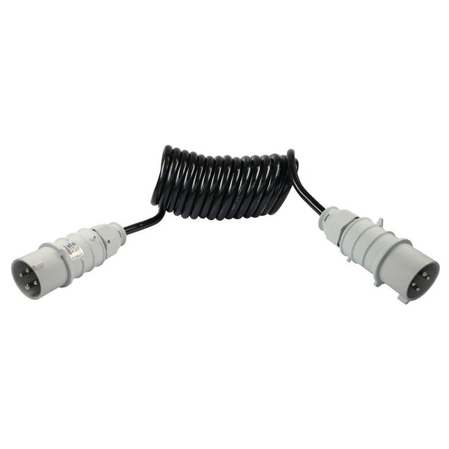 Ladestrom-Spiralkabel mit Cekon-Stecker 4-pol. AK647004 - Hischier Auto AG