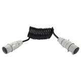 Ladestrom-Spiralkabel mit Cekon-Stecker 4-pol. AK647004