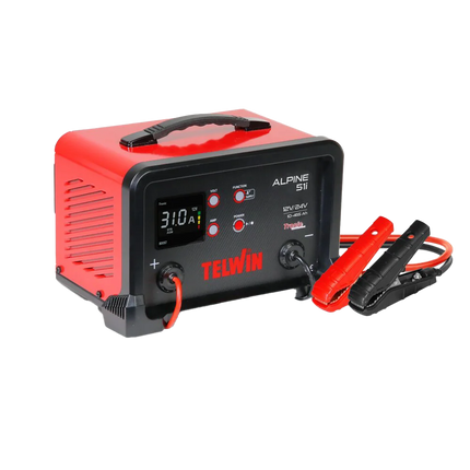 Telwin - Batterieladegerät Alpine 51i. 12 / 24 V, 34 / 16.5 A - AL51i/12/24V - 1 - Stück Telwin
