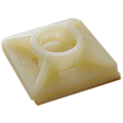 Klebesockel für Kabelbinder 19x19mm