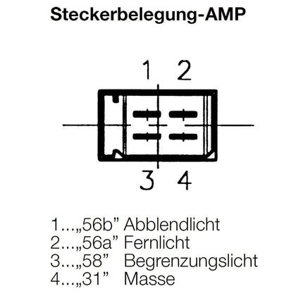 Hella - Scheinwerfer Modul 120 H7/H3