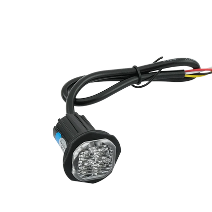 LED-Blitzleuchte Mini blau, ECE R65, 12/24 V - 1 - Stück