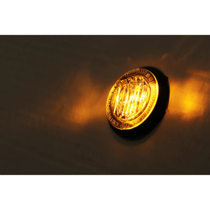 911 Signal LED-Blitzleuchte AP4, gelb, ECE-R65, 12/24 V - AP4/or - 1 - Stück 911 Signal