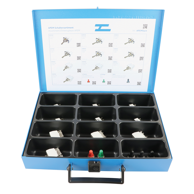 APEM Schaltersortiment mit 15 Teilen APEMSort - Hischier Auto AG