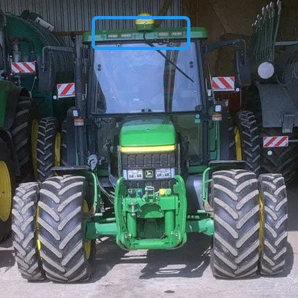 LED-Arbeitsscheinwerfer Einbau John Deere 12 V Hischier Auto AG