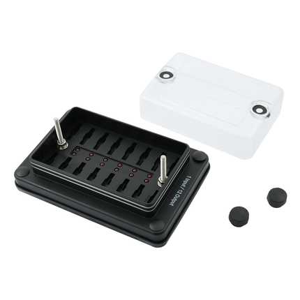 Stecksicherungsdose einbau, 12-pol mit LED-Ausfallanzeige