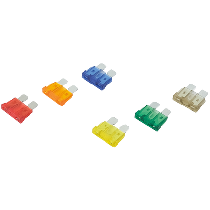 Stecksicherungsdose einbau, 12-pol mit LED-Ausfallanzeige