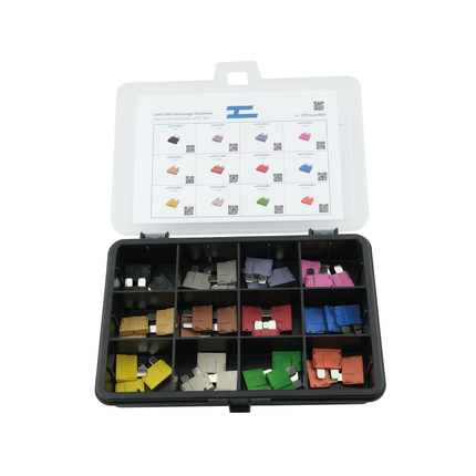 ixATO-Sicherungs-Sortiment mit 36 Sicherungen 80 V