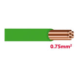 Autolichtkabel 0.75 mm2 grün AYL0.75gn