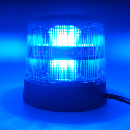 Kojak Blitzleuchte blau/gelb, Magnet, Spiralkabel - 1 - Stück