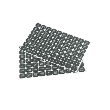 Bedieneinheit mit Relaissteuerung 6 Tasten, 12/24 V