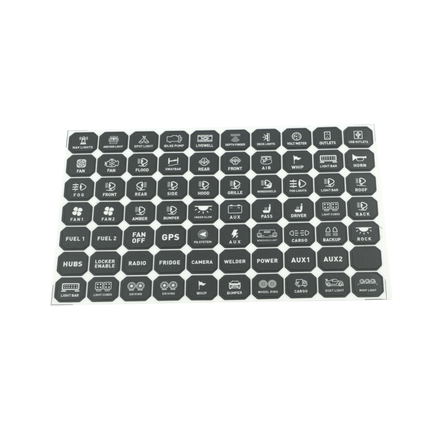 Bedieneinheit mit Relaissteuerung 6 Tasten, 12/24 V