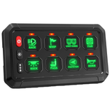 Bedieneinheit mit Relaissteuerung 8 Tasten, 12/24 V BE/8/RGB